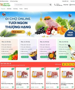 Theme WordPress bách hóa 06