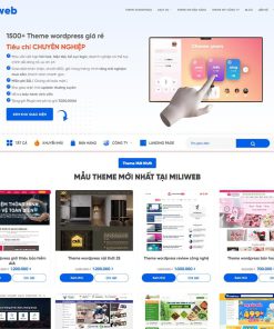 Theme WordPress bán theme, thiết kế website 02