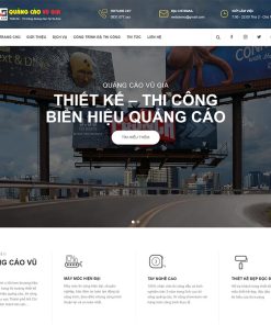 Theme WordPress làm biển quảng cáo 02