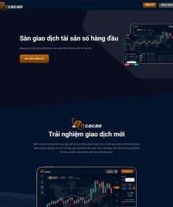Theme WordPress giới thiệu sàn giao dịch BO