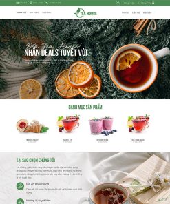 Theme WordPress bán cafe 05