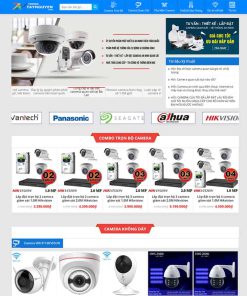 Theme WordPress Shop bán camera 03