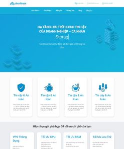 Theme WordPress dịch vụ Cloud Server