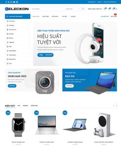 Theme WordPress Elementor bán đồ công nghệ 04