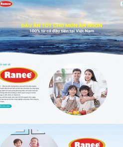 Theme WordPress công ty dầu ăn