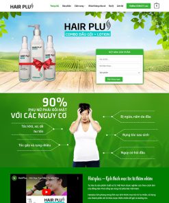 Theme WordPress bán dầu gội