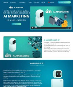 Theme WordPress giới thiệu dự án đầu tư online