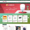 Theme WordPress bán đèn led, thiết bị điện