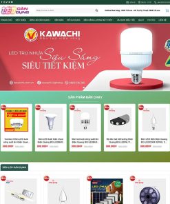 Theme WordPress bán đèn led, thiết bị điện