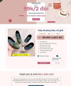 Theme WordPress Lading Page bán Son Dưỡng Môi