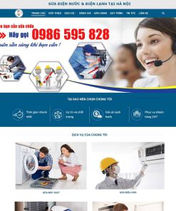 Theme wordpress sửa điện nước 02