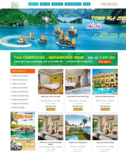 Theme WordPress du lịch 02