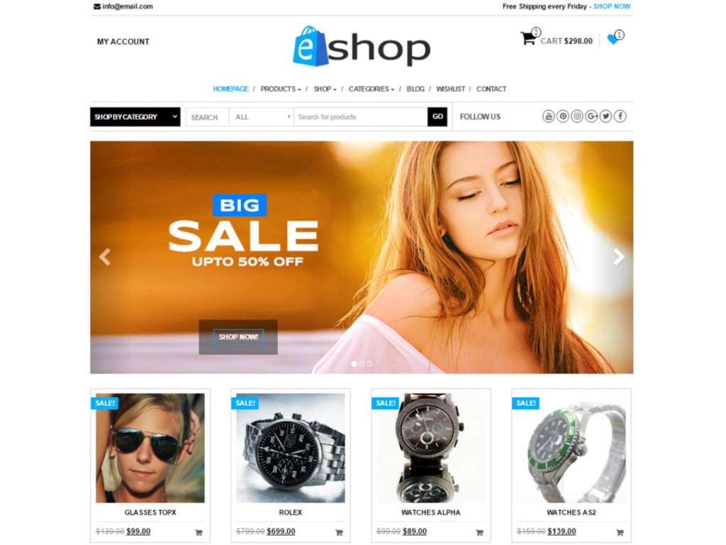 e-shop-1024x768-3 E-Shop Free WooCommerce Themes For WordPress