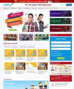Theme WordPress trung tâm anh ngữ