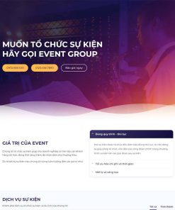 Theme WordPress công ty tổ chức sự kiện 07