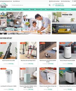 Theme WordPress bán đồ gia dụng thông minh
