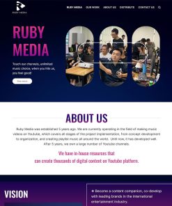 Theme WordPress công ty media network