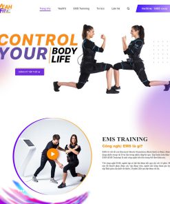 Theme WordPress trung tâm thể hình – phòng tập gym 02