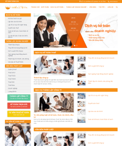 Theme WordPress công ty dịch vụ kế toán 02