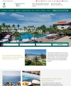 Theme WordPress khách sạn 06