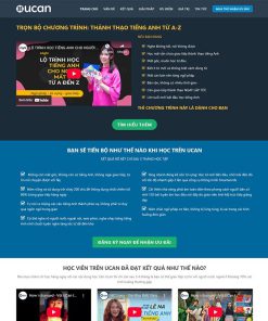 Theme WordPress khóa học online 03