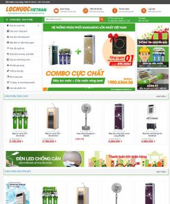 Theme WordPress bán máy lọc nước