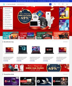 Theme WordPress bán máy tính, laptop 09