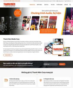 Theme WordPress Media, truyền thông, báo chí