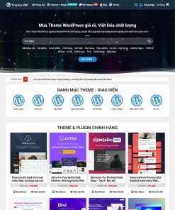 Theme WordPress web mua bán theme, plugin 02