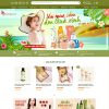 Theme WordPress mỹ phẩm 20