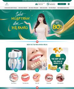 Theme WordPress dịch vụ Nha Khoa 05