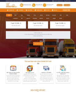 Theme WordPress dịch vụ order hàng, bán hàng