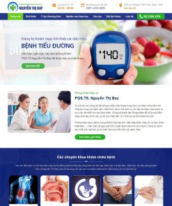 Theme WordPress phòng khám đa khoa