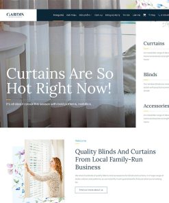 Theme WordPress bán rèm cửa 02