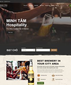 Theme WordPress bán bia rượu
