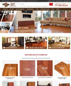 Theme WordPress nội thất, sàn gỗ