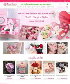 Theme WordPress cửa hàng bán hoa 03