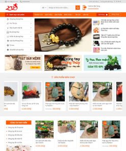 Theme WordPress Shop bán vật phẩm phong thủy