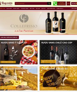Theme WordPress cửa hàng bán rượu 02