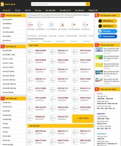 Theme WordPress bán sim số