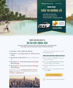 Theme WordPress landing page dự án bất động sản