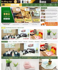 Theme wordpress bán nội thất, sofa