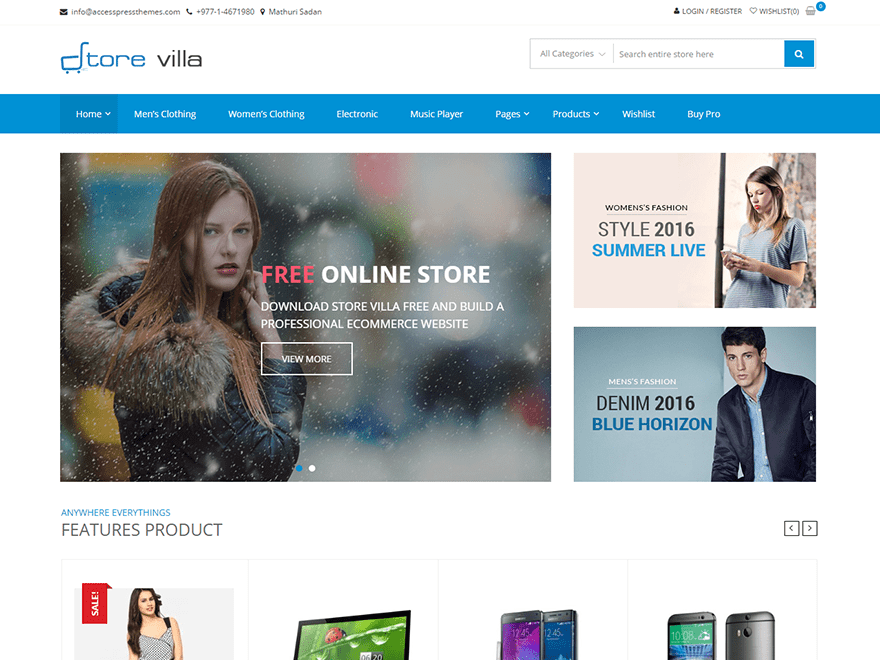 store-villa-3 Store Villa Free WooCommerce Themes For WordPress