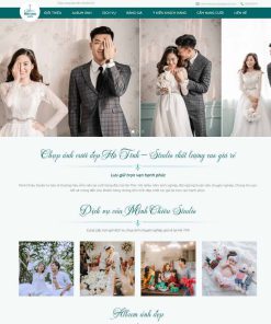 Theme WordPress dịch vụ studio, chụp ảnh cưới 02