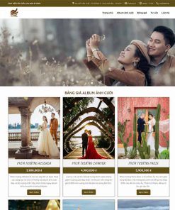 Theme WordPress dịch vụ studio, chụp ảnh cưới 04