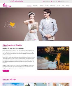 Theme WordPress dịch vụ studio, chụp ảnh cưới 06