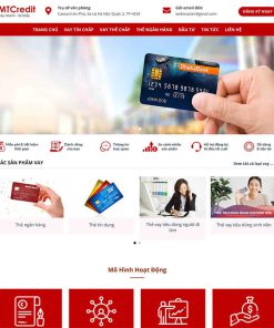 Theme WordPress vay vốn, tài chính