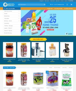 Theme WordPress bán tạp hóa 03