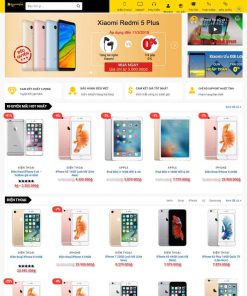 Theme WordPress giống thế giới di động 01