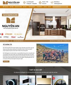 Theme WordPress thiết bị nhà bếp